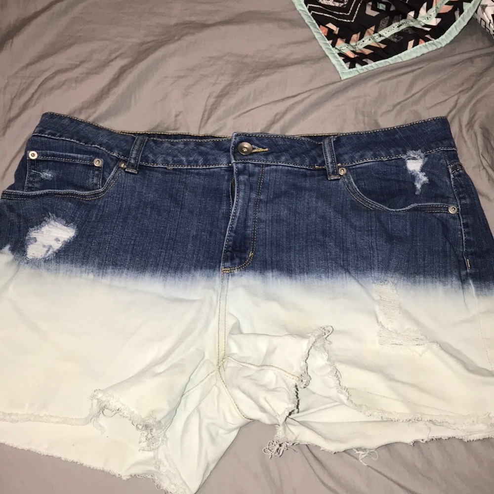Blue Jean Shorts.